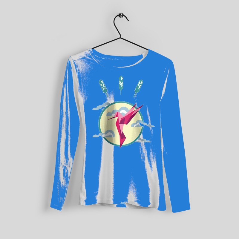 Hummingbird printed sweater